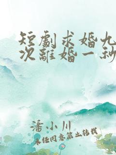 短剧求婚九十九次离婚一秒钟在线观看
