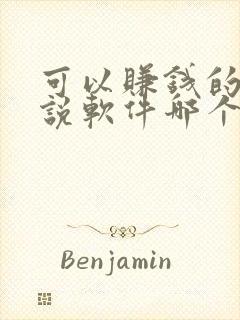 可以赚钱的写小说软件哪个好