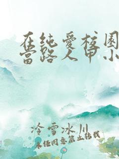 在纯爱校园文里当路人甲小说