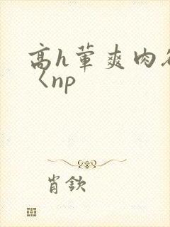 高h荤爽肉欲文〈np