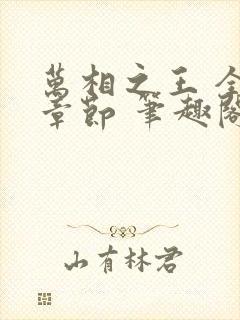 万相之王 全部章节 笔趣阁5200