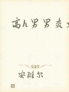 高h男男爽文