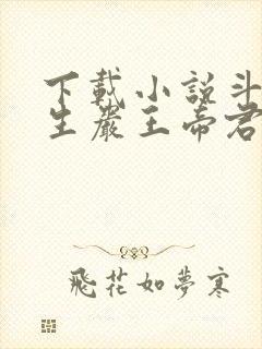 下载小说斗罗转生岩王帝君尘世闲游