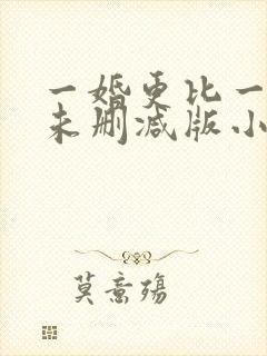 一婚更比一婚高未删减版小说晨雾的光