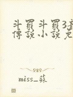 斗罗斗罗3龙王传说小说免费阅读