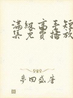 满级高手短剧全集免费播放