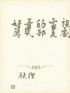 好看的电视剧推荐几部美剧有哪些