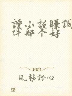 读小说赚钱的软件哪个好