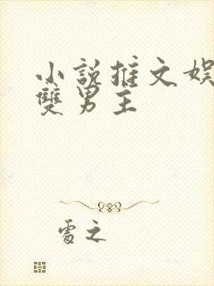 小说推文娱乐圈双男主