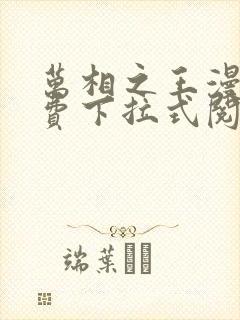 万相之王漫画免费下拉式阅读