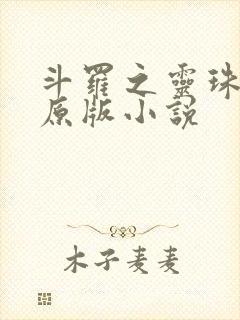 斗罗之灵珠神剑原版小说