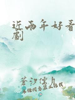 近两年好看的日剧