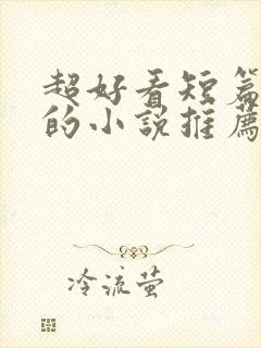 超好看短篇言情的小说推荐