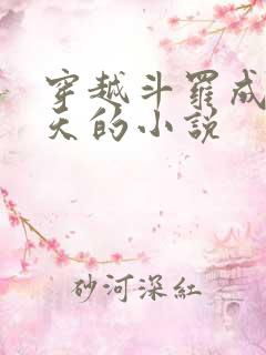 穿越斗罗成为帝天的小说