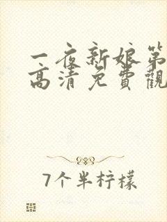 一夜新娘第二季高清免费观看