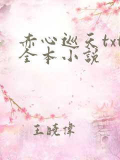 赤心巡天txt全本小说