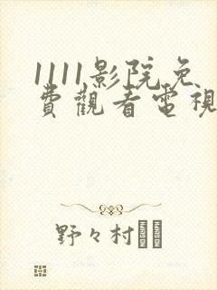 1111影院免费观看电视剧大全