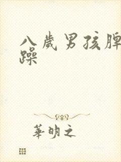 八岁男孩脾气暴躁