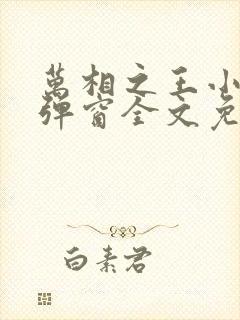 万相之王小说无弹窗全文免费阅读