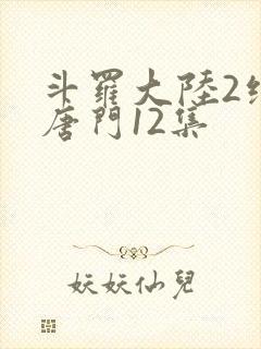 斗罗大陆2绝世唐门12集