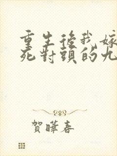 重生后我嫁给了死对头的九叔免费阅读21章