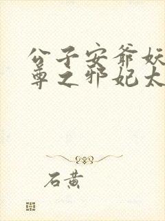 公子安爷妖帝至尊之邪妃太嚣张