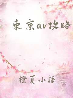 东京av攻略