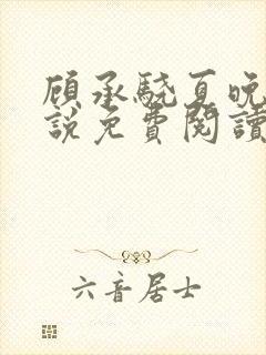 顾承骁夏晚宁小说免费阅读最新章节