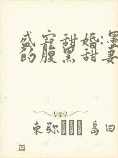 盛宠甜婚:墨少的腹黑甜妻