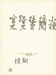 官路扶摇小说全文免费阅读无弹窗