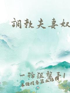 调教夫妻奴大伟