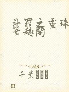 斗罗之灵珠神剑笔趣阁