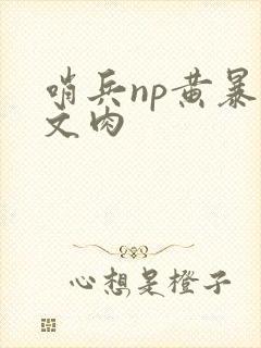 哨兵np黄暴爽文肉