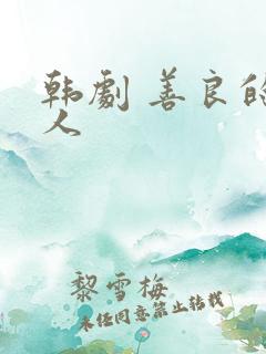 韩剧 善良的女人