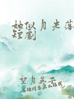 她似月光落我心短剧