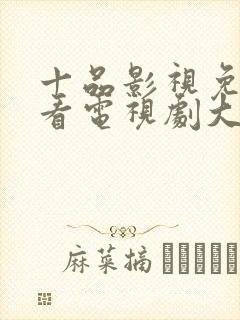 十品影视免费观看电视剧大全电视剧