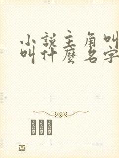 小说主角叫叶辰叫什么名字