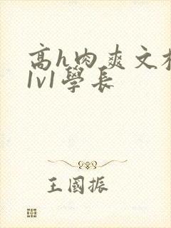 高h肉爽文校园1v1学长