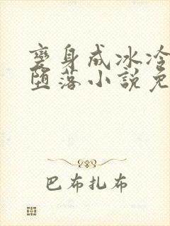 变身成冰冷仙子堕落小说免费阅读