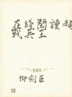 在线阅读超级特战兵王