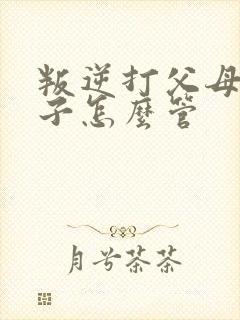 叛逆打父母的孩子怎么管