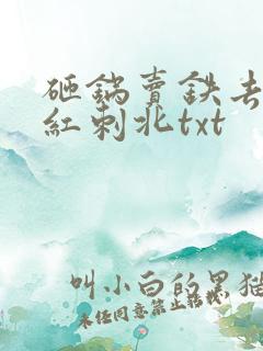 砸锅卖铁去上学红刺北txt