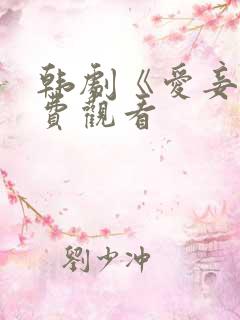 韩剧《爱妾》免费观看