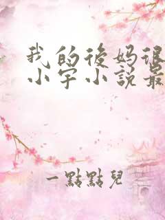 我的后妈很漂亮小宇小说最新章节