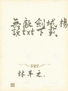 无敌剑域杨叶小说txt下载