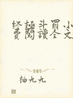 终极斗罗小说免费阅读全文