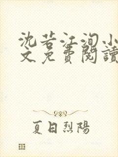 沈若江洵小说全文免费阅读