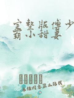 完整版傅少的学霸小甜妻