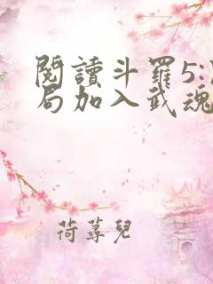 阅读斗罗5:开局加入武魂殿全文