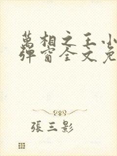 万相之王小说无弹窗全文免费阅读